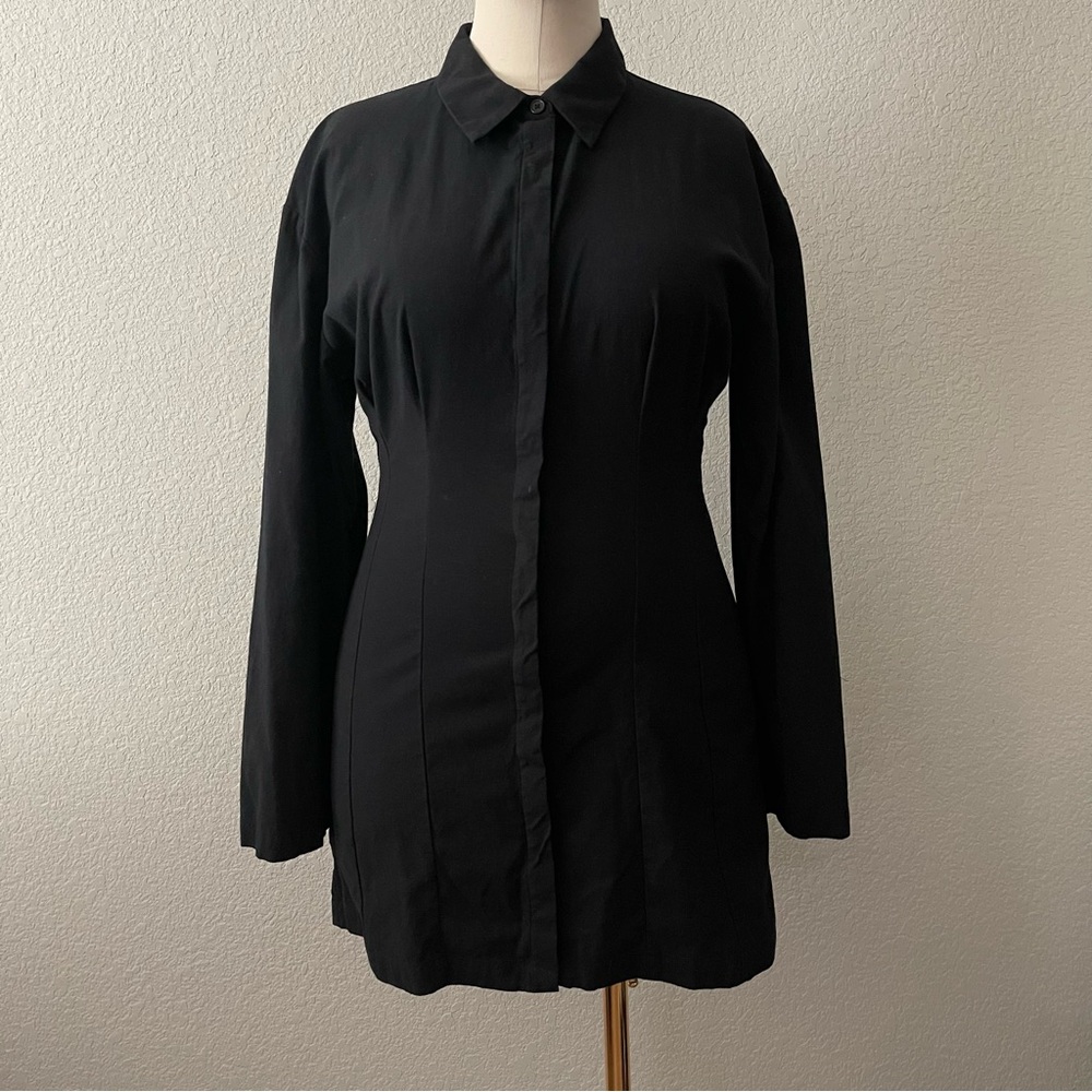 Reformation Rana Dress, size 10, black